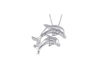 Rhodium Plated | Animal Pendants